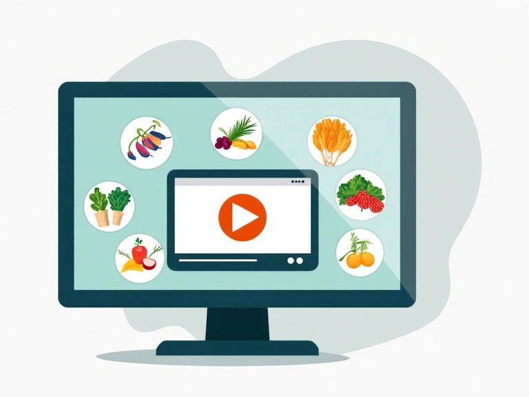 Digitale Lernoberfläche mit gesundheitsbezogenen Grafiken.